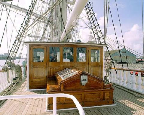 Bateau du pratimoine - le Belem